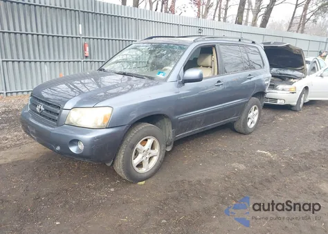2007 Toyota Highlander from USA, damaged, VIN JTEHD21A370046583